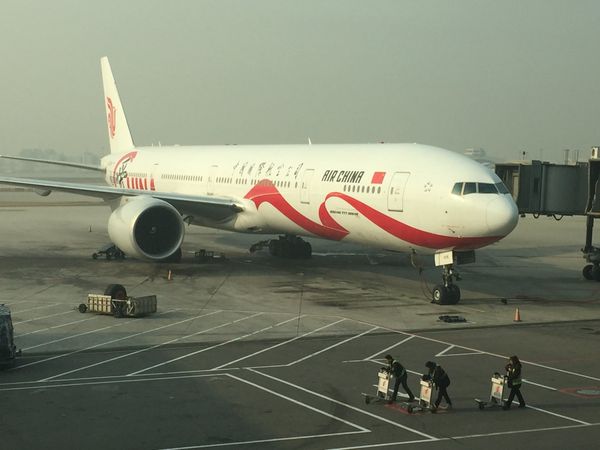 シンガポール・シンガポール「1泊3日北京経由弾丸シンガポール撮影旅行」の写真：トランジットで撮影
北京首都国際空港