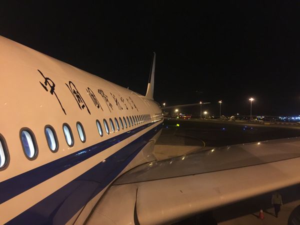 シンガポール・シンガポール「1泊3日北京経由弾丸シンガポール撮影旅行」の写真：CA970　SIN-PEK
B-5946...