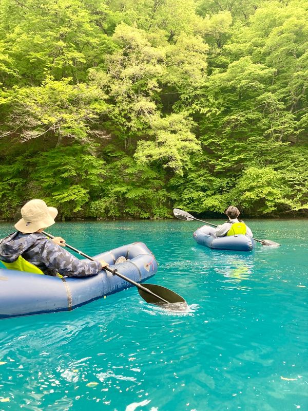 日本・群馬県「四万ブルー」の写真