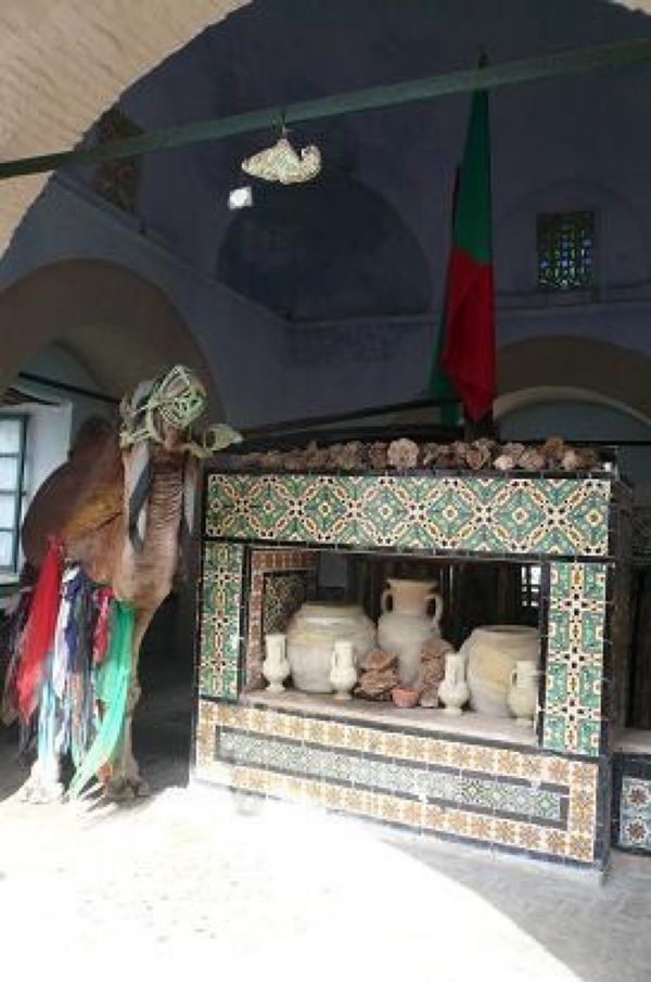 チュニジア・チュニジア「チュニジア」の写真：★2日目

ここはラクダが水をくみ上げる...