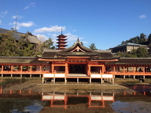 日本・京都府「西日本打上げ旅」の写真：厳島神社