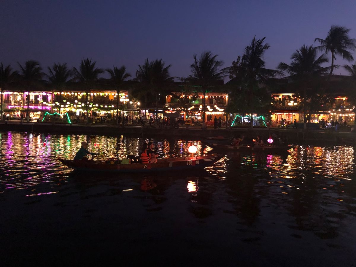 2階テラス席からの眺め