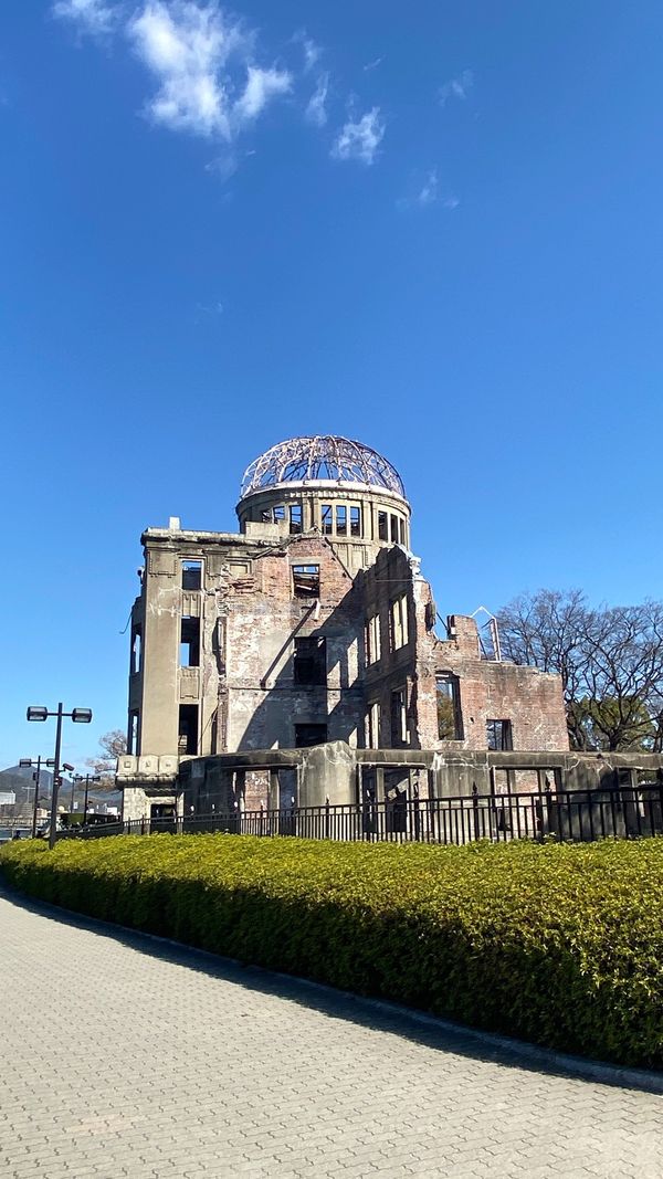 日本・広島「ビールを飲みに広島」の写真：快晴。
あの日の天気はどうだったのかな。