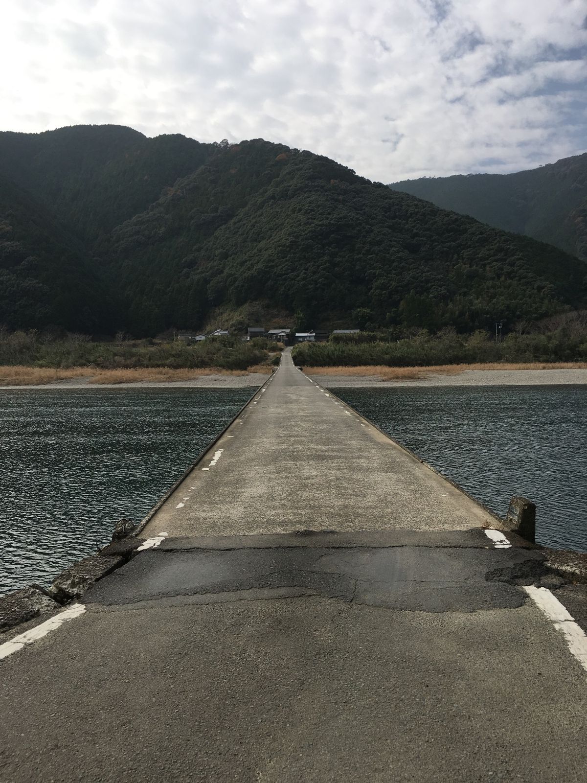門派海老、沈下橋、四万十川