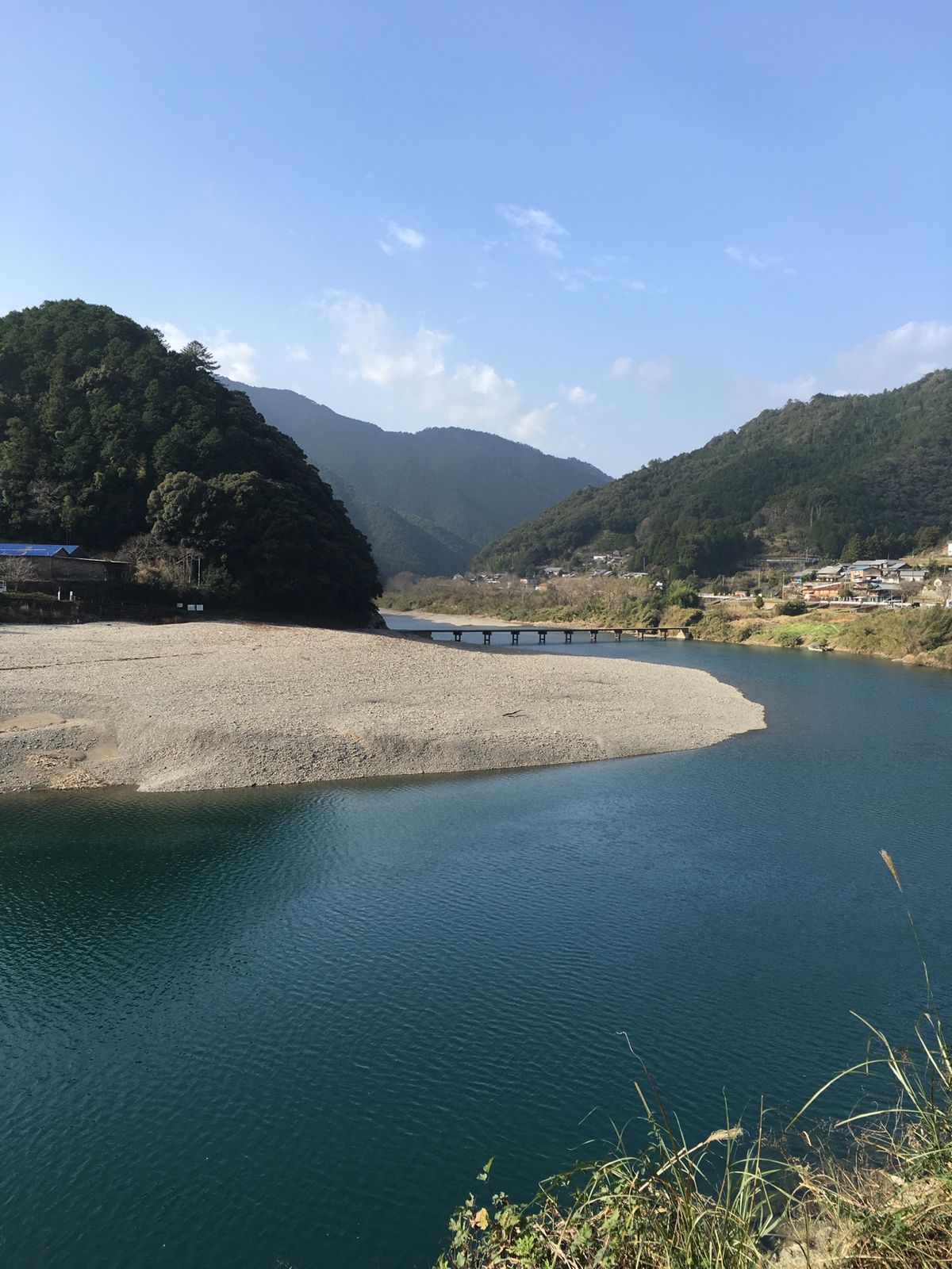 門派海老、沈下橋、四万十川