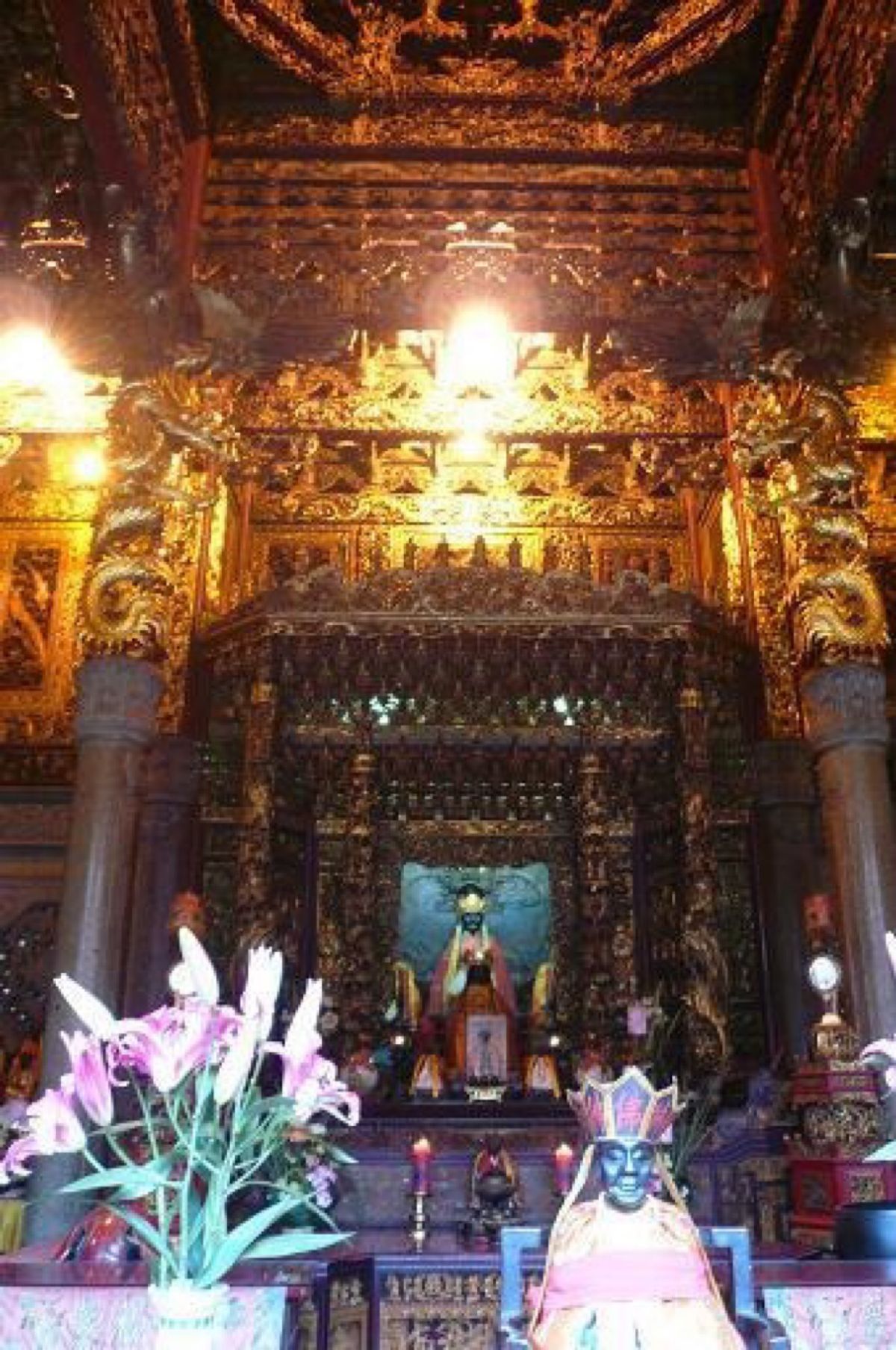 ★2日目

何のお寺かなぁ～。彫刻が素晴らしい。
彫刻は全て一つの石から彫...