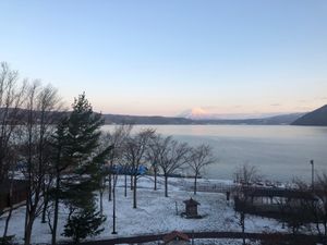 洞爺湖から見る羊蹄山も地球岬も登別温泉のお湯もどれも最高