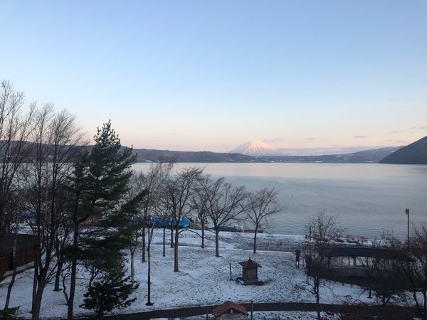 日本・北海道「北海道西部ライブ旅」の写真：洞爺湖から見る羊蹄山も地球岬も登別温泉の...
