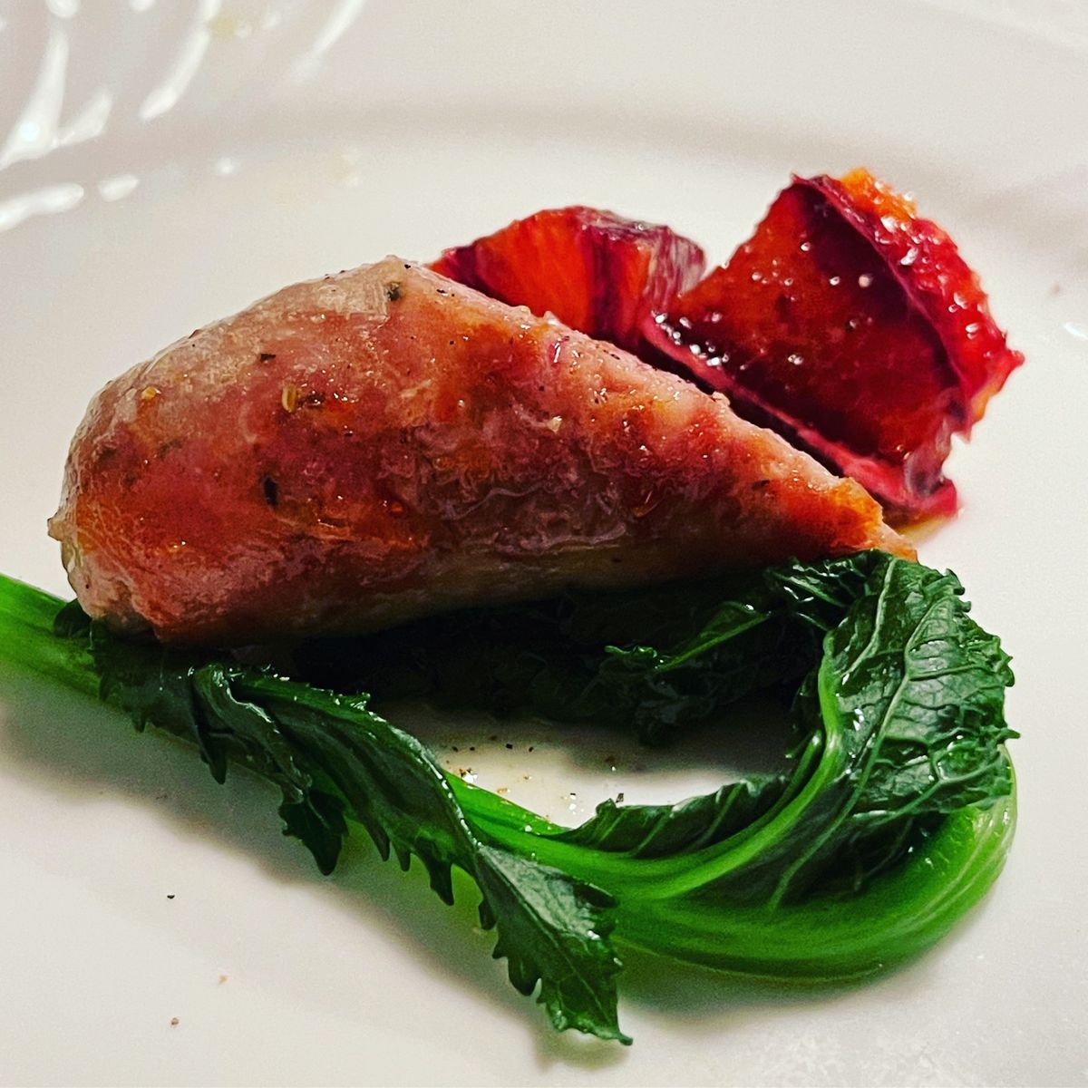 名前のないイタリア料理店　1
鮮魚のカルパチョ
雉のトルテローニ
野生アス...