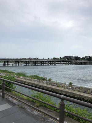 嵐山、渡月橋
