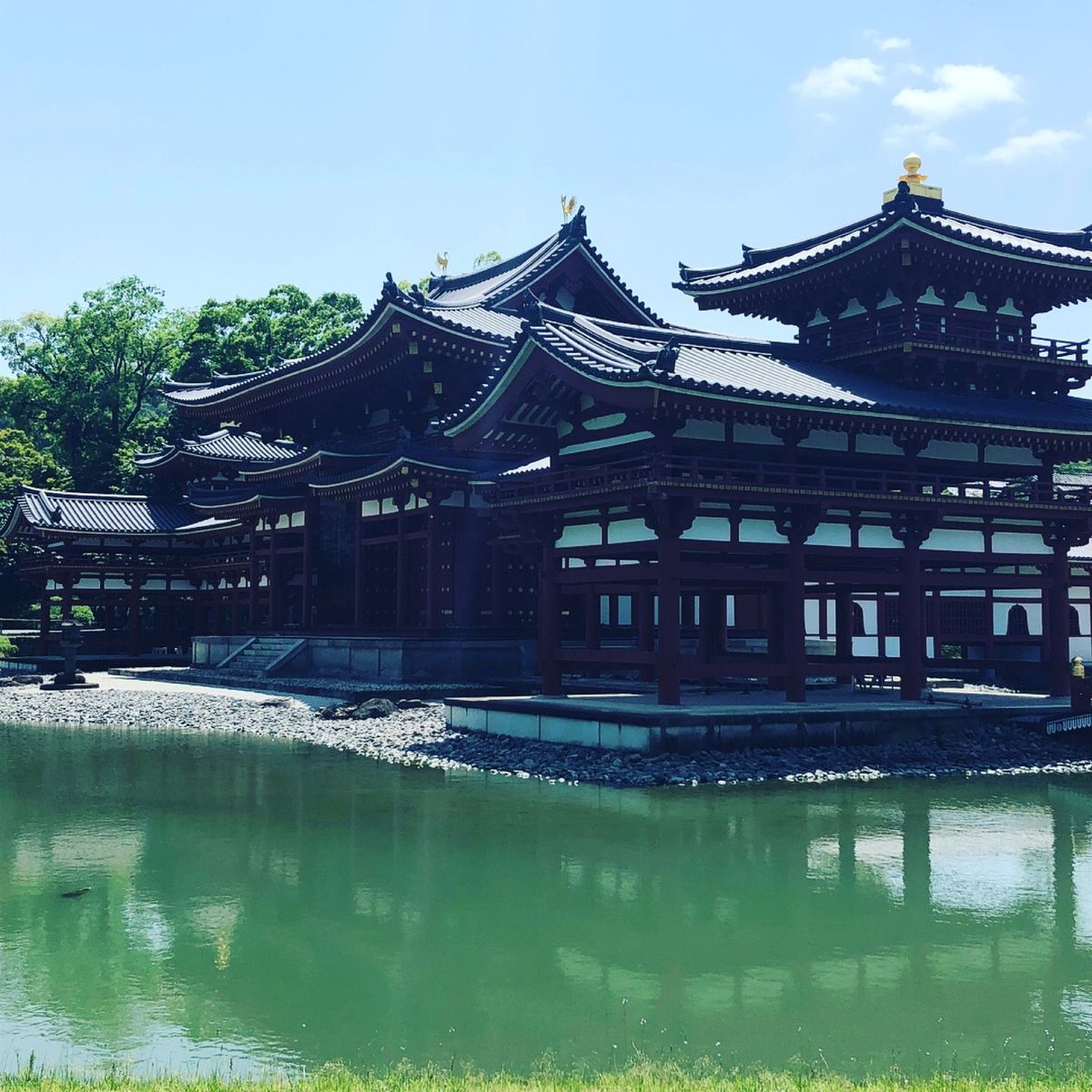 京都、平等院鳳凰堂。