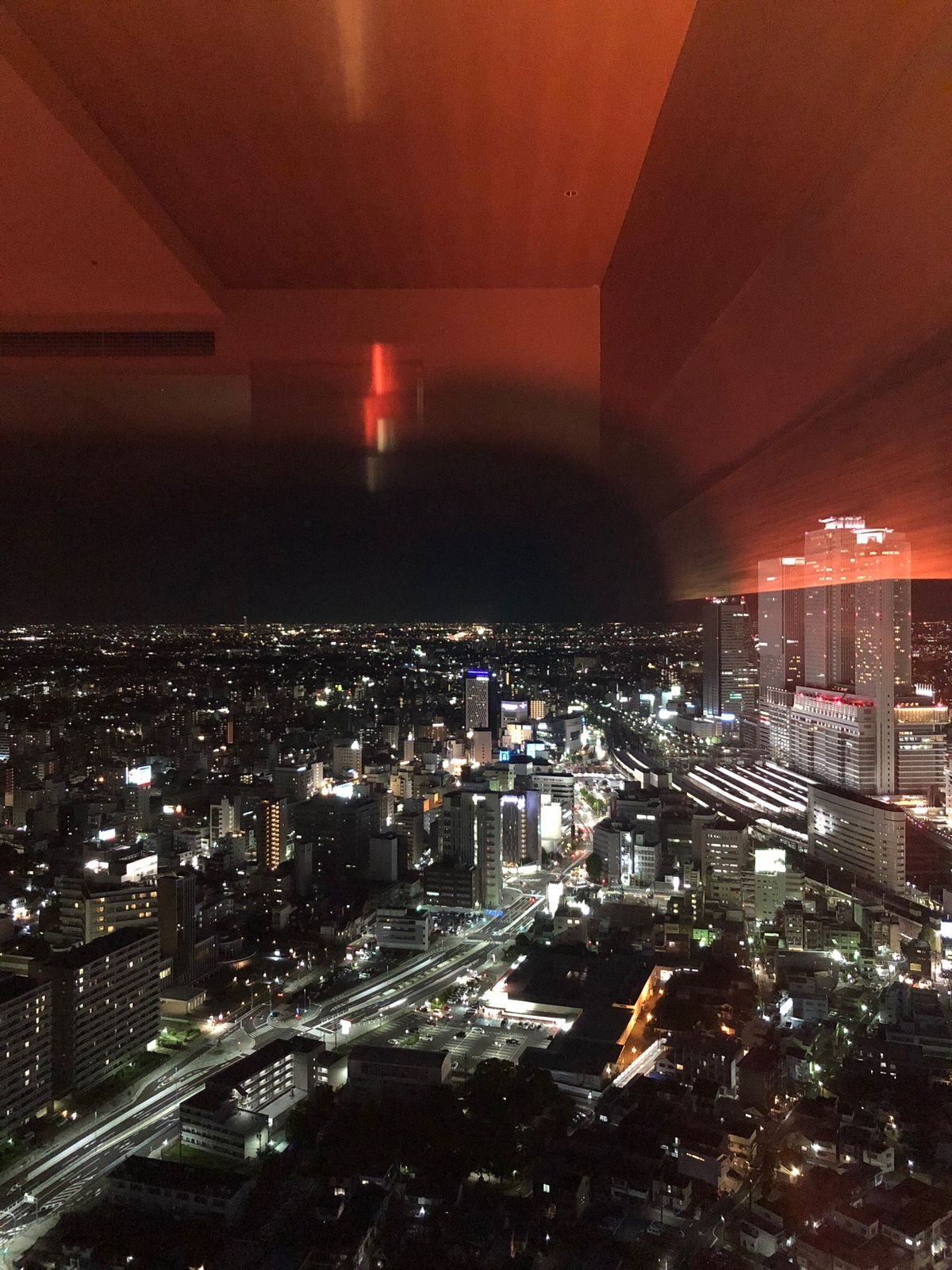 帰り道の名古屋