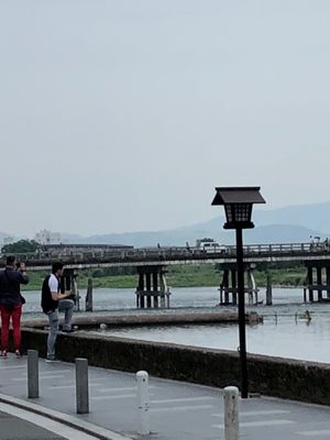 嵐山、渡月橋