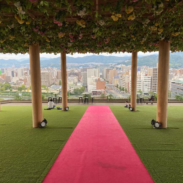 日本・広島県「兵庫→広島」の写真：おりづるタワー
厳島神社