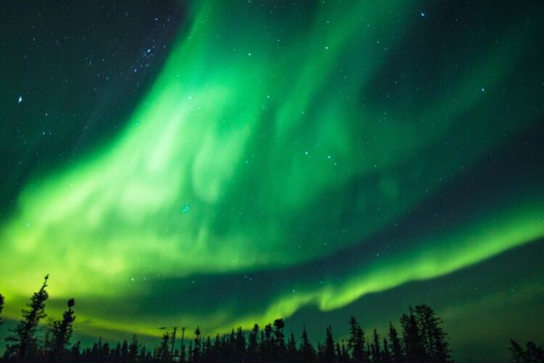 「カナダ」の写真：イエローナイフ