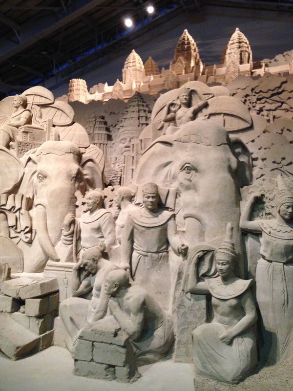 日本・鳥取県「鳥取　砂の美術館」の写真