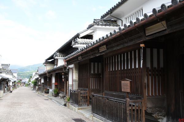 日本・徳島県「阿波国」の写真：ついでにうだつの町並みを見に行く