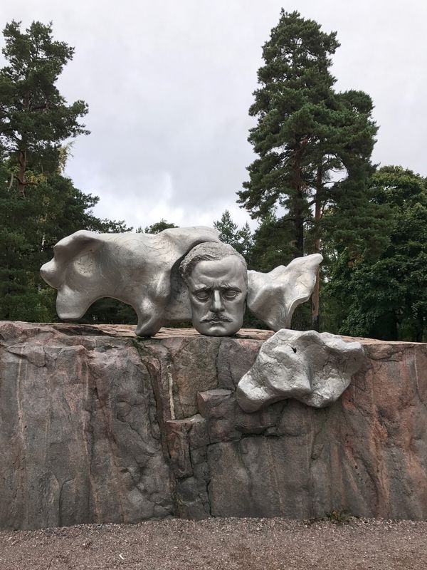 フィンランド・ヘルシンキ「フィンランド一人旅」の写真：シベリウス公園
