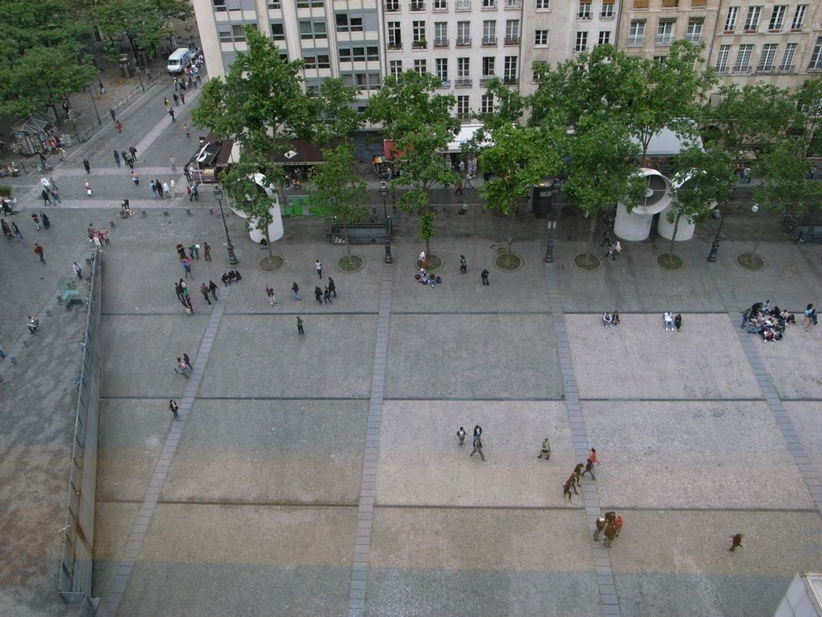 建物の写真がないけどポンピドゥー美術館から見た景色な気がする。
コンテンポ...