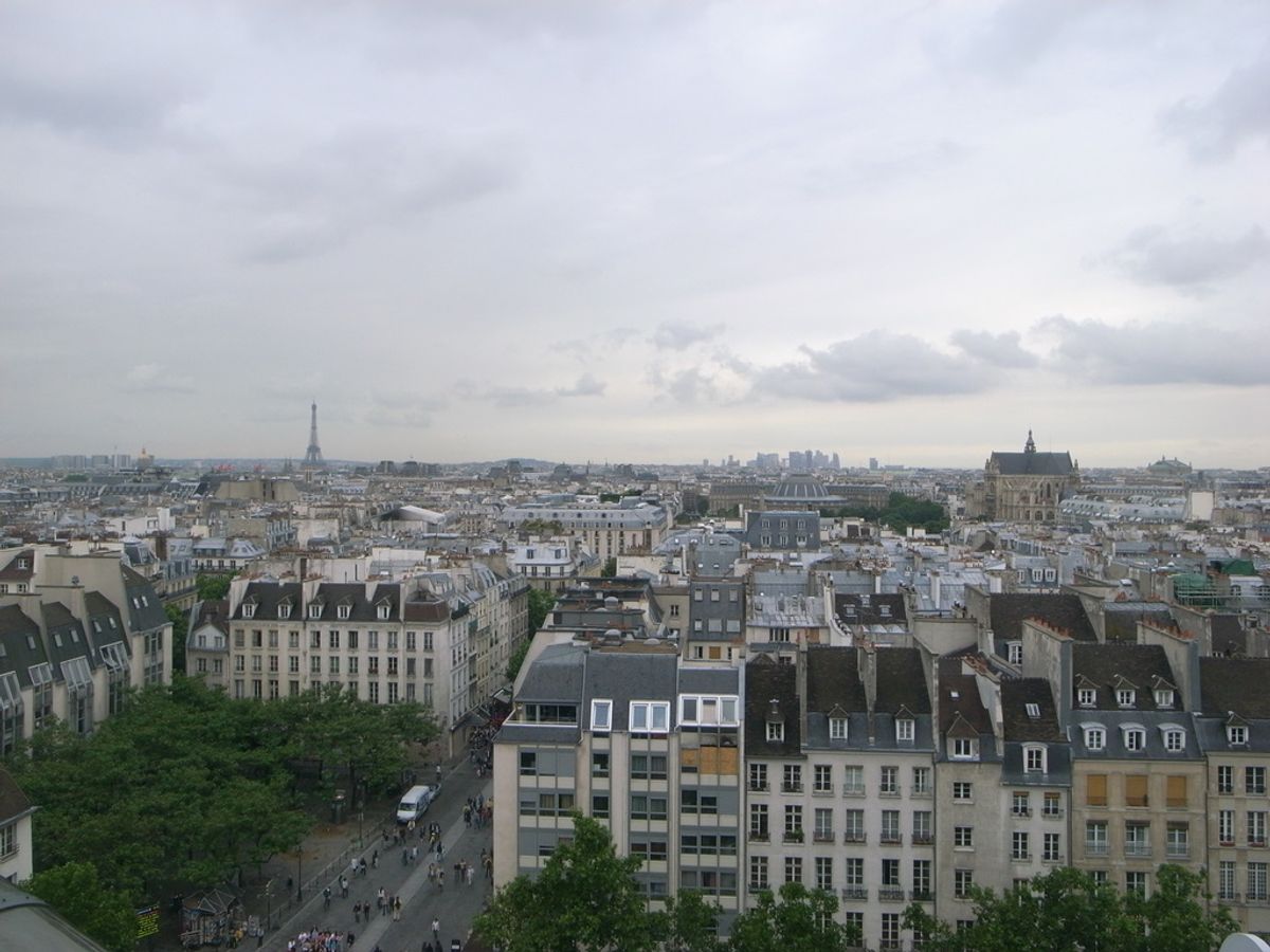 建物の写真がないけどポンピドゥー美術館から見た景色な気がする。
コンテンポ...