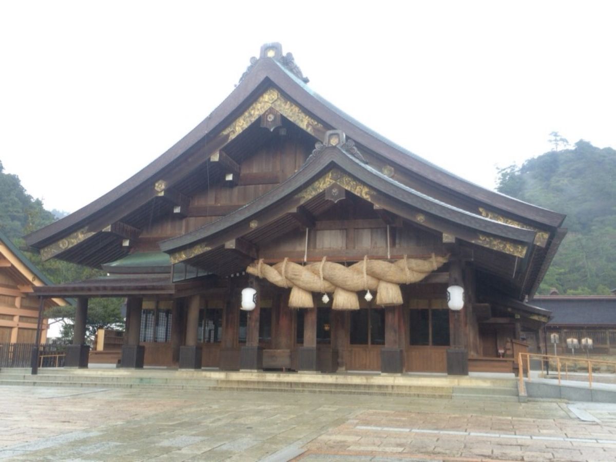 どどーんと出雲大社。
とてもわかりやすい。