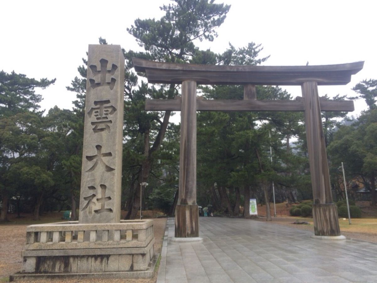 どどーんと出雲大社。
とてもわかりやすい。