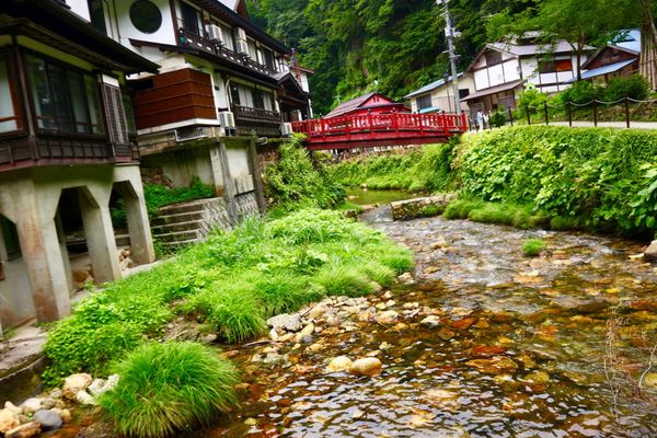 日本・山形県「銀座温泉 山形旅行」の写真