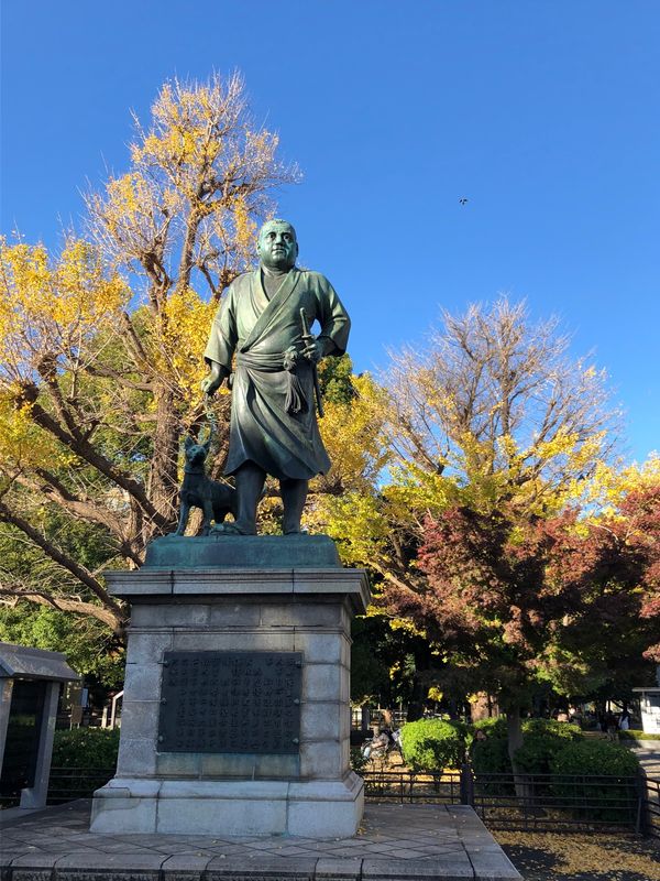 日本・東京「上野•国立科学博物館へ」の写真：上野公園