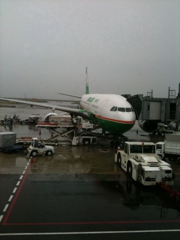 台湾・台北「台湾」の写真：★1日目

エバー航空の機内食。１種類の...