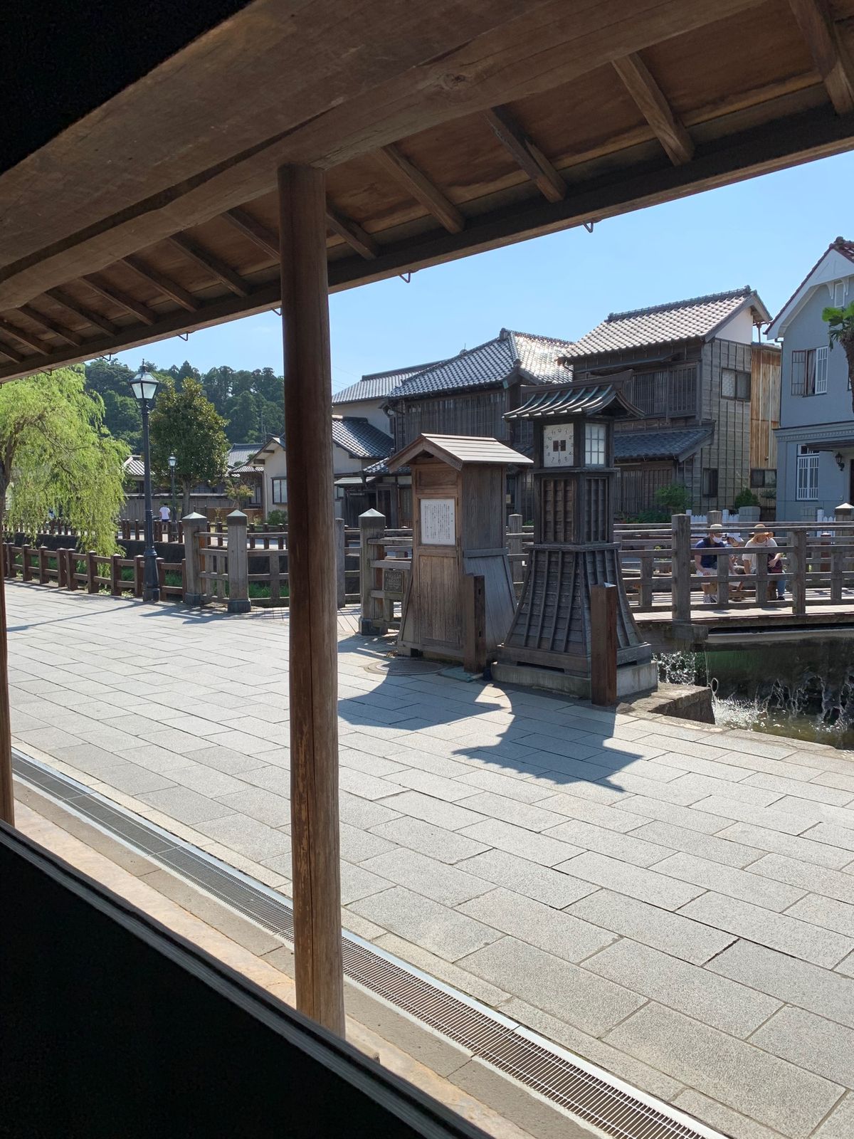 佐原にある伊能忠敬の末裔がやっているというお店で一息。