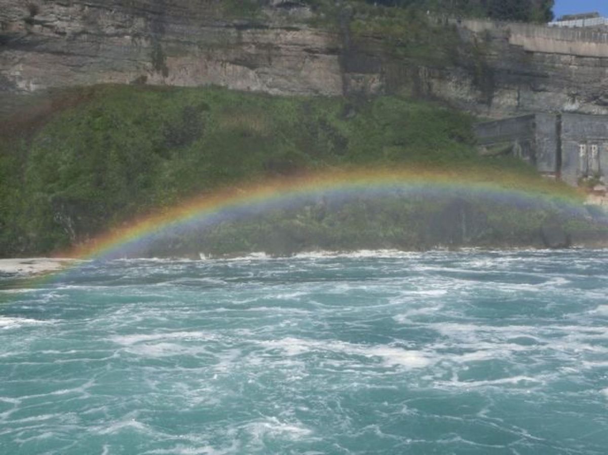 1枚目と2枚目はホーンブロワー・ナイアガラ・クルーズから見たナイアガラの滝...