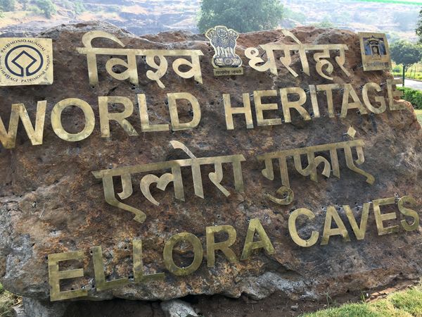 インド・ラール・キラー、アンベール城、タージ・マハル、エローラ「初めて象に乗れた🐘」の写真：今回の旅で1番行きたかったエローラへ！