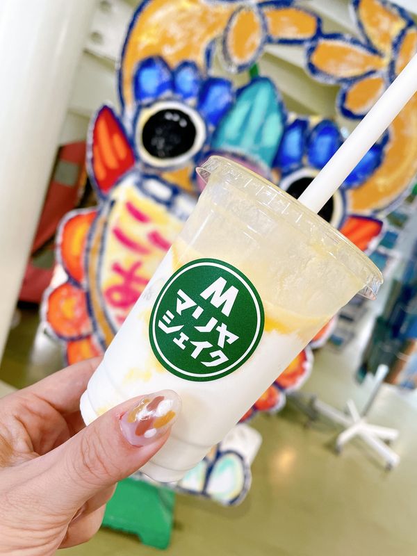 日本・竹富島「竹富島trip✈︎」の写真：竹富島に向かうターミナルの
の売店で買え...