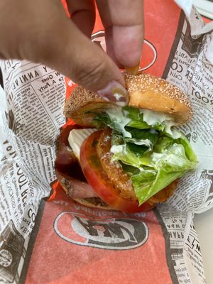 このクリームチーズ入ったやつが
めちゃくちゃ美味しかった🍟