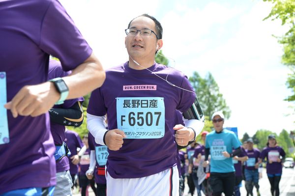 日本・長野県「軽井沢マラソン」の写真