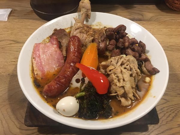 日本・北海道「札幌旅行」の写真：スープカレーとラーメン