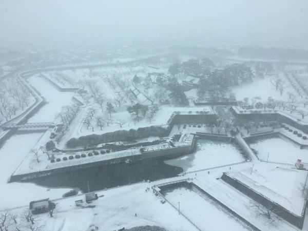 日本・北海道「函館旅行」の写真：城巡りは五稜郭と松前城