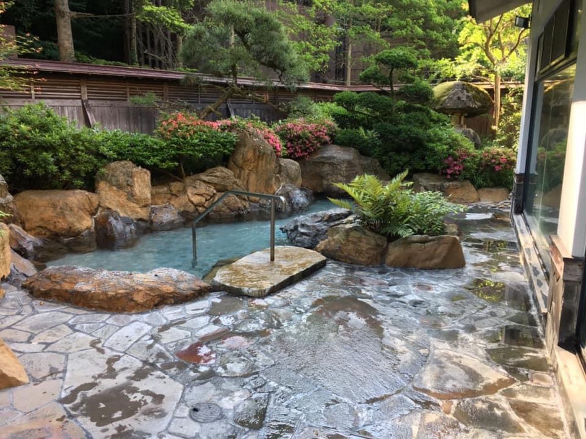 城崎温泉鴻の湯で早朝風呂