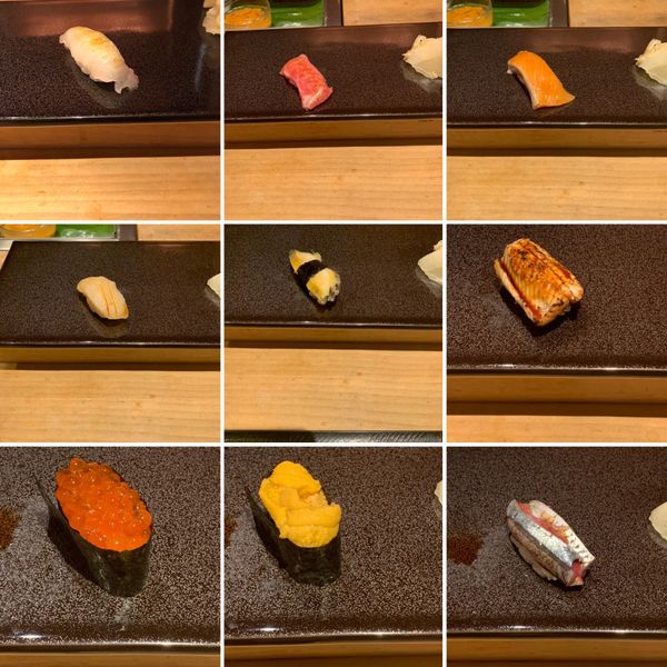 日本・函館「○○年ぶりの北海道」の写真：小樽でいただいたおまかせコースです。
と...