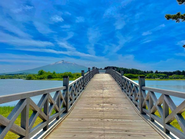 日本・鶴の舞橋「鶴の舞橋」の写真