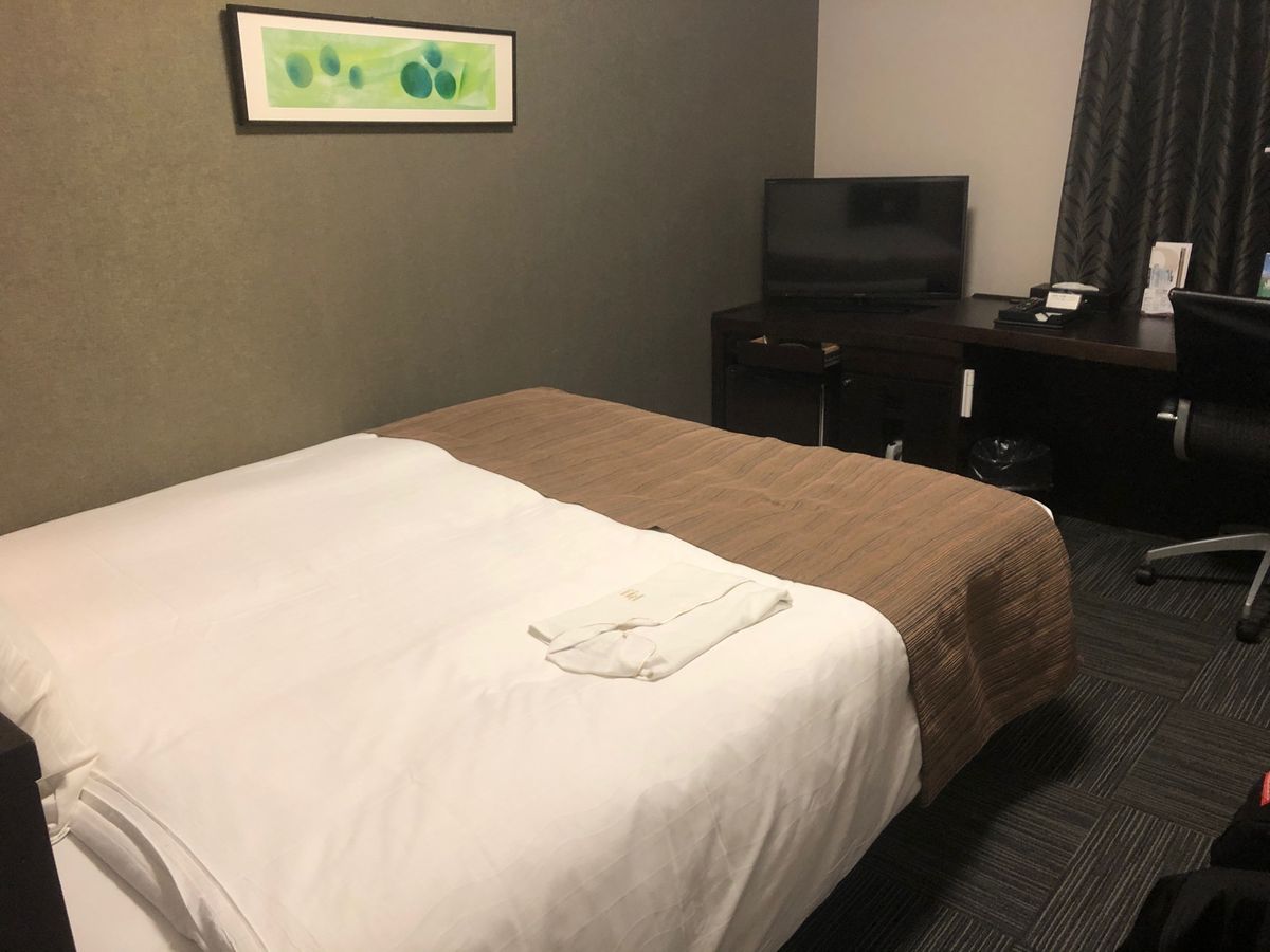 青森駅到着、乗り換えも成功して無事ホテルへ。リッチモンドホテル青森