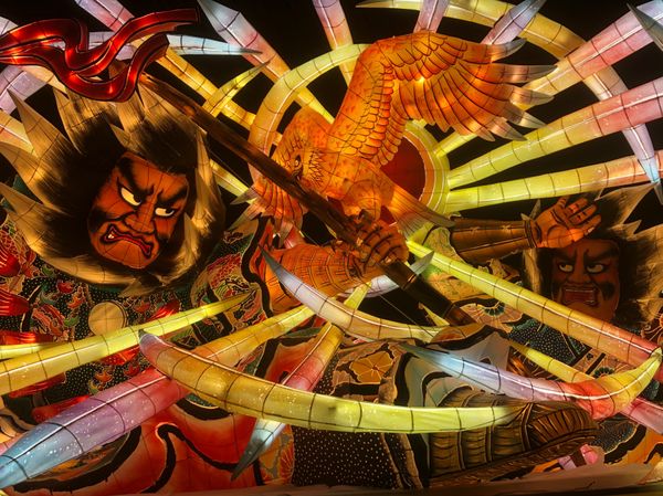 日本・青森県「青森・岩手・宮城※ひとり旅」の写真：ねぶたの館、中身も見られて楽しい