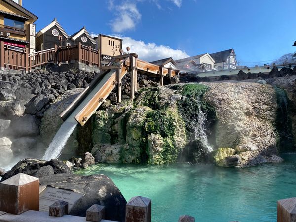 日本・群馬県「温泉！」の写真