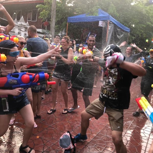 タイ・バンコク「ソンクラーン2019」の写真