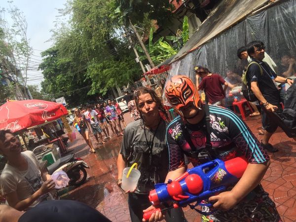 タイ・バンコク「ソンクラーン2015」の写真