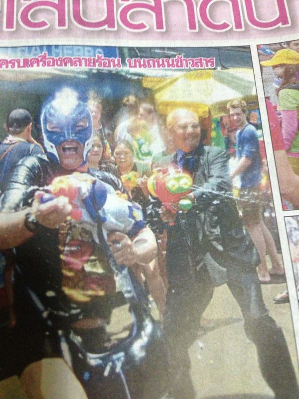 タイ・バンコク「ソンクラーン2013」の写真