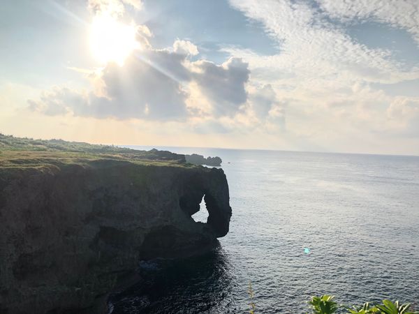 日本・沖縄県「10月の海」の写真