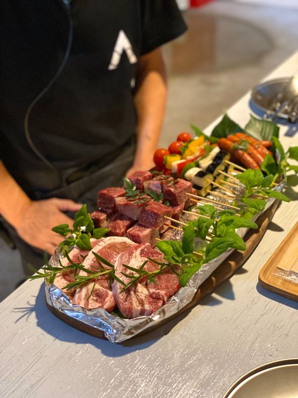 日本・香川県「車で大移動🚘ぐるっと四国」の写真：バーベキューは見た目以上にボリュームがあ...
