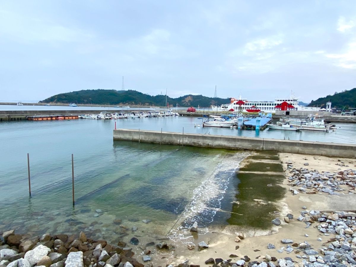 岡山から🛳で直島へ
