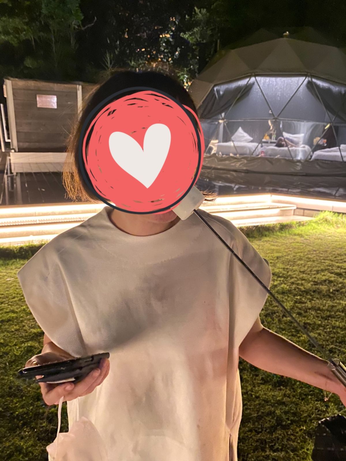 スヌーピーがよくやってる焼きマシュマロ！初体験

普段マシュマロを美味しい...